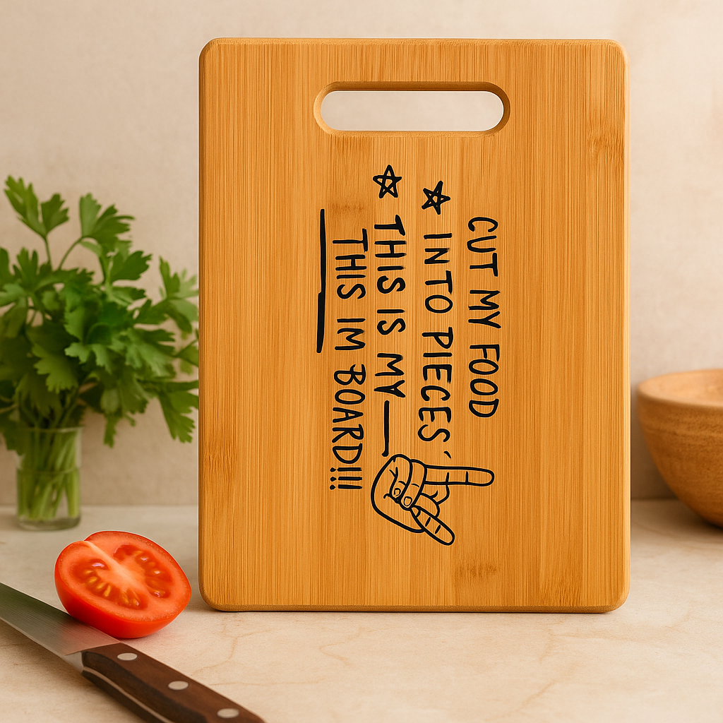 Product Image for Frendorf | Gravieretes Bambus Schneidebrett – Humorvolle KüchenDekoration und Geschenk
