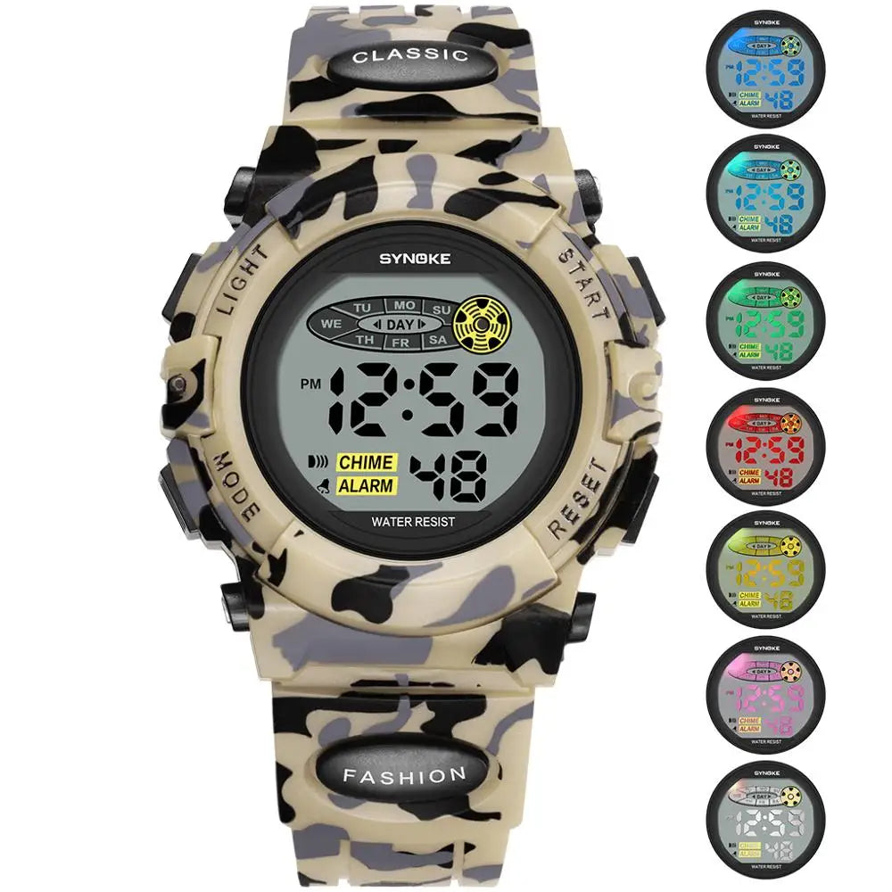 Product Image for Frendorf | Digitale Kinder Armbanduhr, Khaki