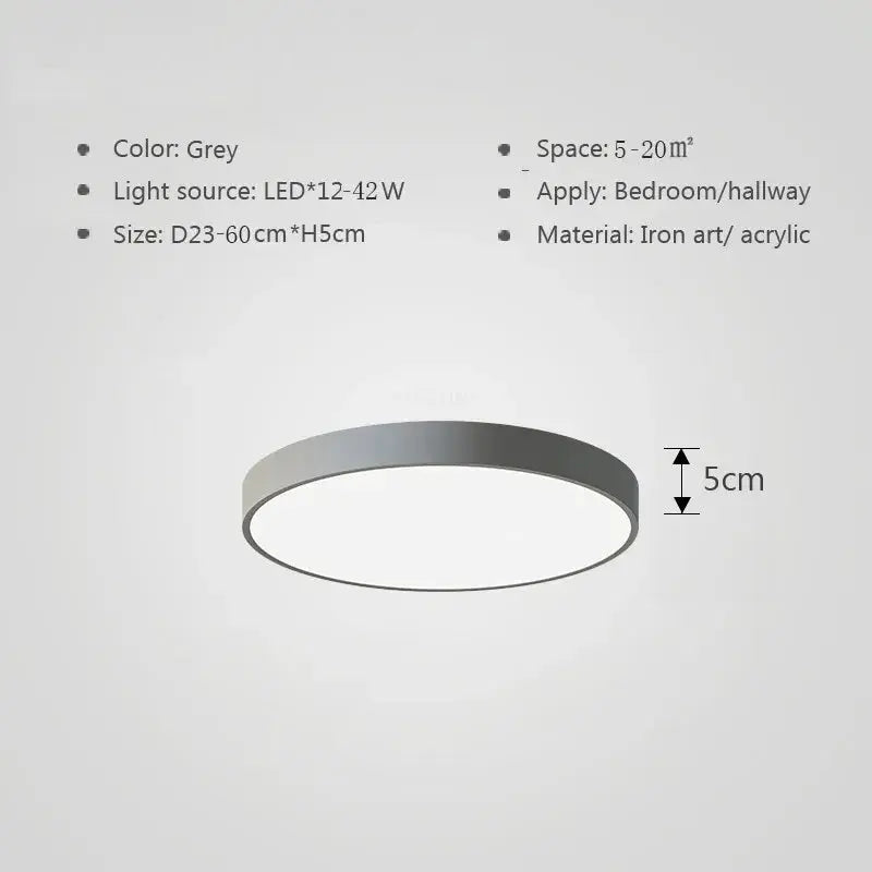 Product Image for Multicolor LED Lampe mit Fernbedienung, Grau / 30cm / Kaltweiß - Keine Fernbedienung