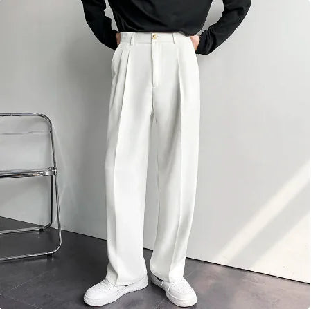 Product Image for Anzughose mit weitem Bein für Herren, Weiß / 29