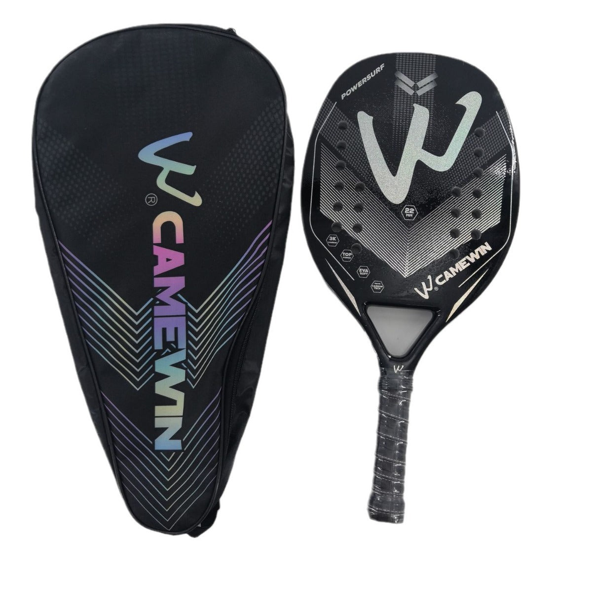 Product Image for Frendorf | AceCarbon Beach Tennis Schläger | 3K Carbon | Ergonomischer Griff | Leicht & Präzise für Höchstleistungen