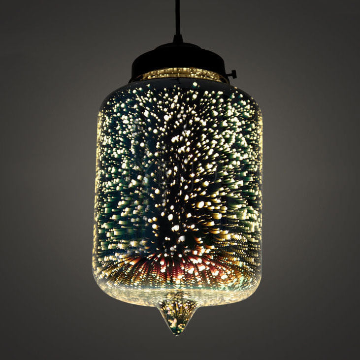 Product Image for Frendorf | CelestaFlare Kreative 3D-Feuerwerk-Pendelleuchte | Glasdesign | Modernes Stimmungslicht | Dekorative Hängelampe für Zuhause, A / 220V-240V