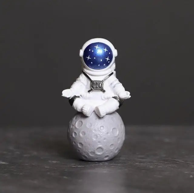 Product Image for Harz-Astronaut-Figur Statue Raumfahrer Skulptur Pädagogisches Spielzeug Schreibtisch-Dekoration Astronaut-Modell Für Kinder Geschenk, G