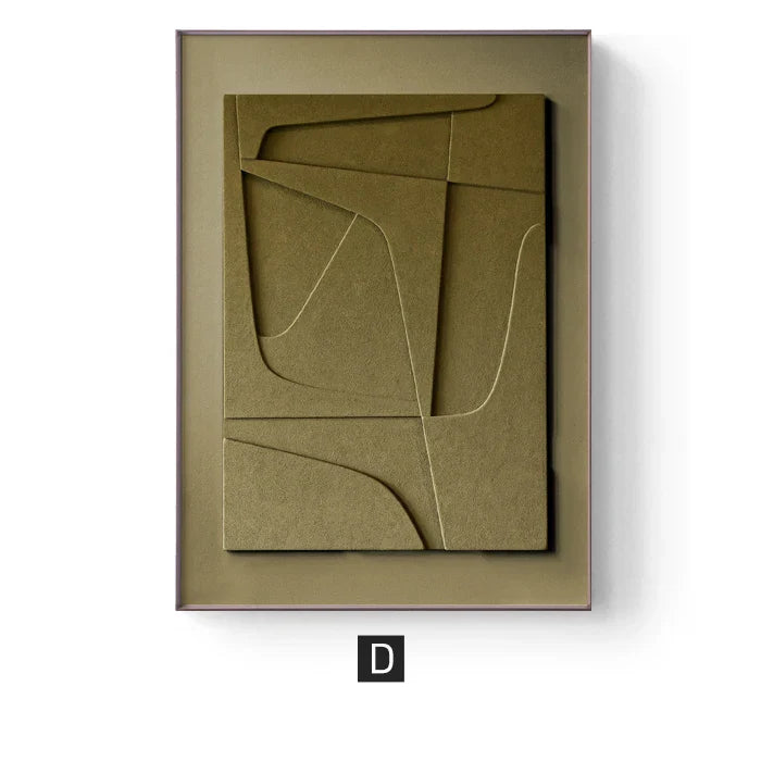Product Image for Nordic Modern Abstract Line Wall Art Morandi Color Posters And Prints Simple Superior Living Room Bedroom Decoration Gift, C628 / 50X70 cm Unframed