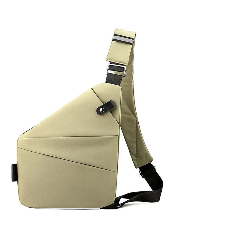 Product Image for Frendorf | Diebstahlsichere Tasche – Ihr ultimativer Reisebegleiter, Rechte Schulter – Khaki