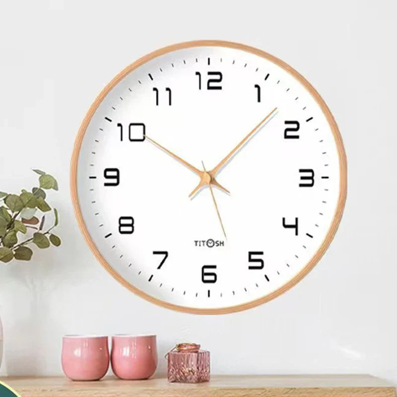 Product Image for Japanische Wanduhr Design, Helle Farbe / 30cm