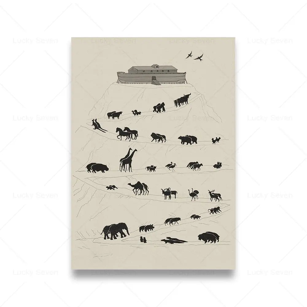 Product Image for Jesus speiste 5000 Minimalistische Wandkunst, 2 / A4 21x30cm Ohne Rahmen