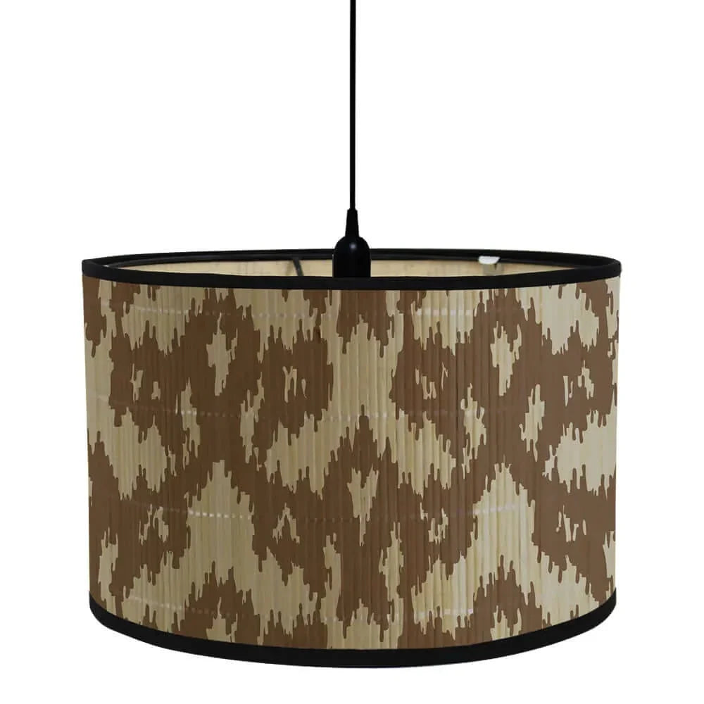 Product Image for Afrikanischer geometrischer Design Lampenschirm Bambus Trommel, 12