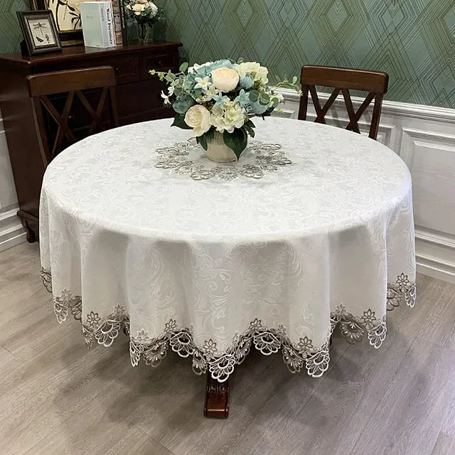 Product Image for Victorian Lace Dreams Tischdecke, HM98 / Durchmesser 140cm Rund