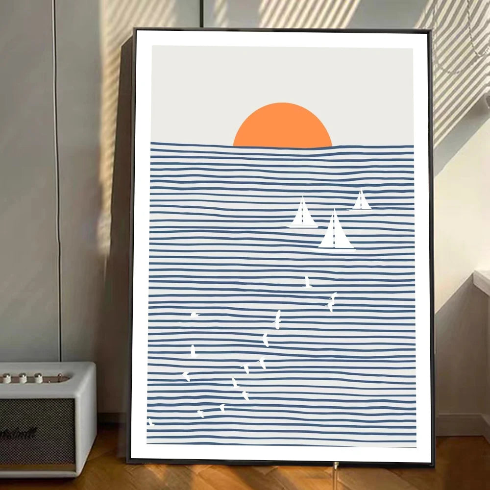 Product Image for Ocean Wave Klebeposter Kunst, B / 42x30cm
