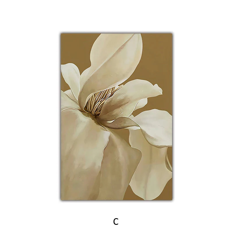 Product Image for Große abstrakte Blumen Wandkunst Feine Kunst Leinwanddrucke Moderne Botanik Bilder Für Wohnzimmer Esszimmer Schlafzimmer Kunst Dekor, #03 / 13x18cm 