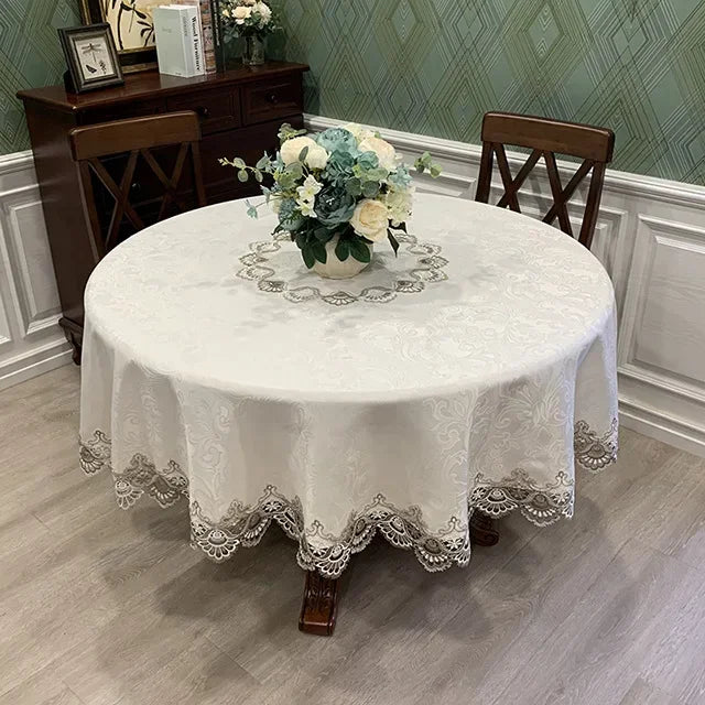 Product Image for Victorian Lace Dreams Tischdecke, HM51 / Durchmesser 140cm Rund