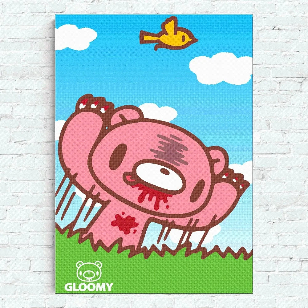 Product Image for Cartoon G-gloomy Poster Home Office Wall Bedroom Living Room Kitchen Decoration Painting, z6 / 25X35cm
