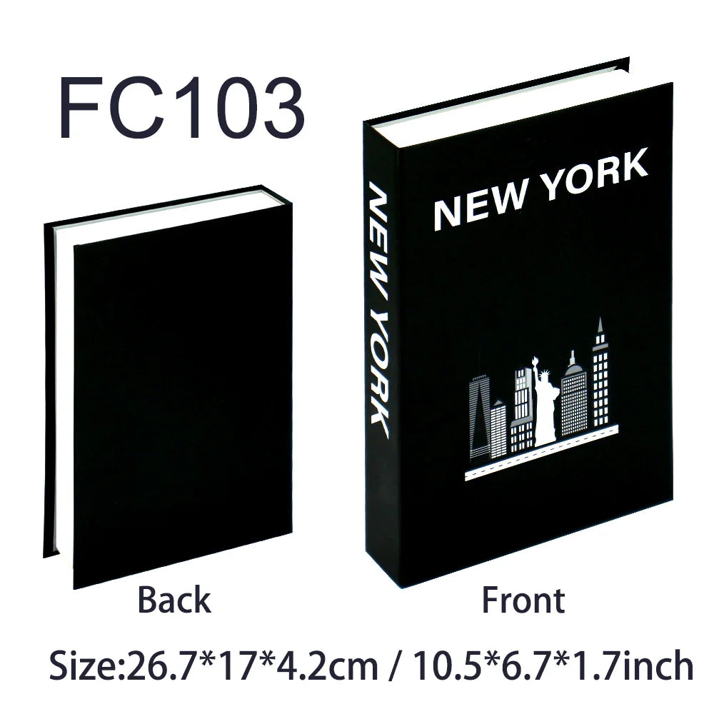 Product Image for Modell Mode Gefälschte Bücher Simulation Prop Buch Lagerung Box Luxus Dekorative Buch Skulpturen und Figuren Dekoration Zuhause, 53 / NICHT OFFEN