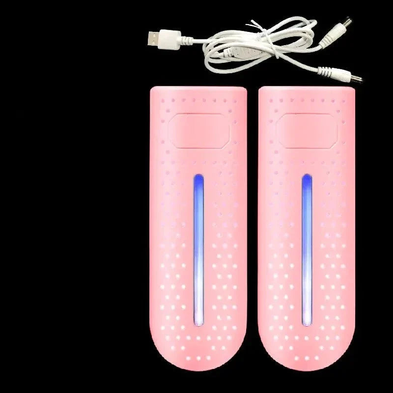 Product Image for Frendorf | Tragbarer UV-Schuh-Trockner und Sterilisator - Frische und trockene Schuhe in Minuten!, Rosa USB-UV-Lampe