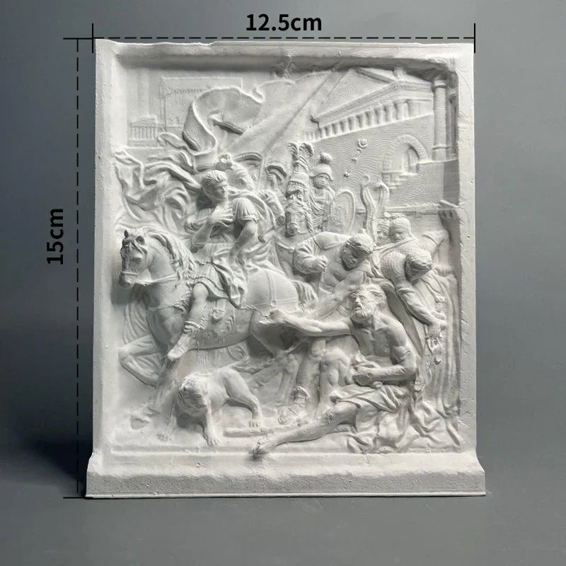 Product Image for Nordic INS Stil Charakter Gips Statue DIY Gemalt Skizze Fotografie Requisiten Tischdekorationen Wohnkunst Gips Dekoration, Alexandria