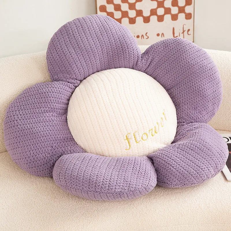 Product Image for Daisy Kissen, lila Blume / ungefähr 80-85cm