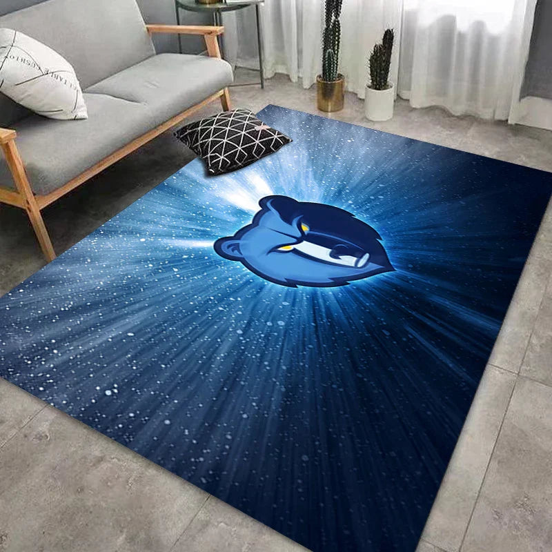 Product Image for Frendorf | CourtComfort Rutschfester Küchenläufer | Waschbare Basketball-NBA Fußmatte | Teppich für Bad, Wohnzimmer & Flur, XXWW010054 / 40x60cm
