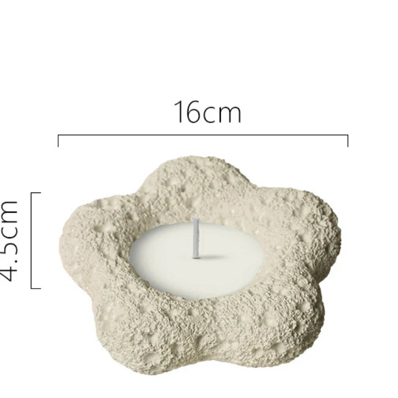 Product Image for Cloud Candle Stein Effekt, Creme