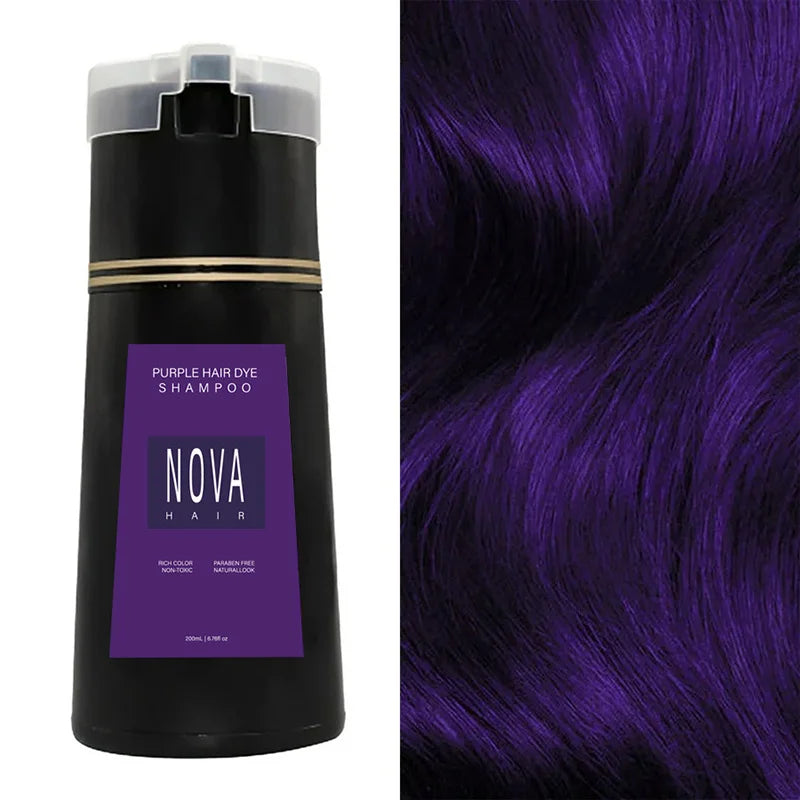 Product Image for Frendorf | NovaHair Instant Dye Shampoo – Schnelle Farbauffrischung für dein Haar, Lila (200ml)