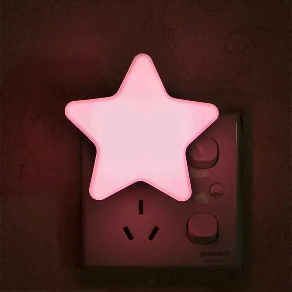 Product Image for Frendorf | Süße Stern LED Steckdosen-Nachtlicht, Rosa / AU