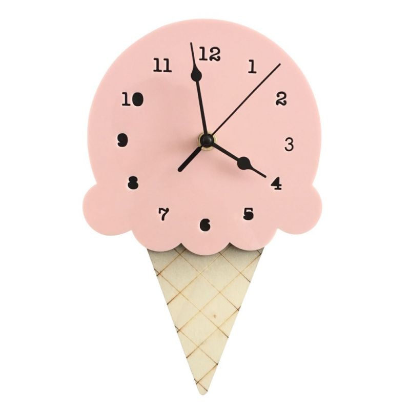Product Image for Frendorf | ChillTime - Is-inspiriertes Wanduhren für verspielte und lustige Räume, Rosa