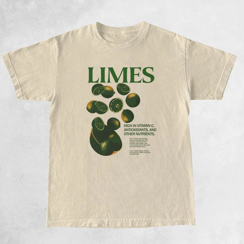 Product Image for Retro Limes T-Shirts, Khaki / M