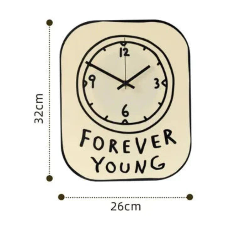 Product Image for Verspielt Acryl Wand Uhr, C