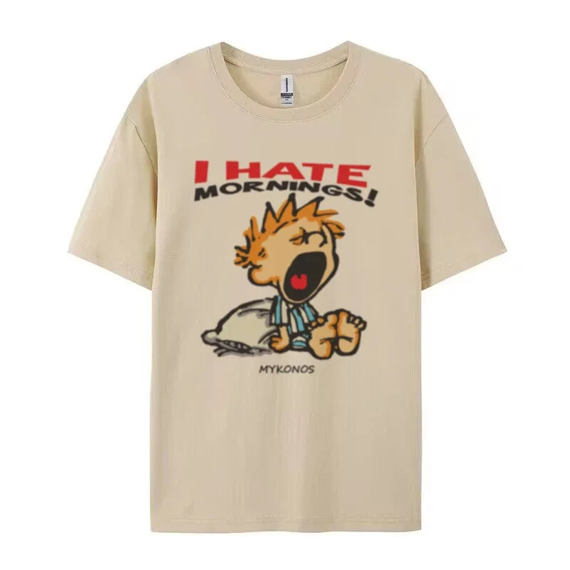 Product Image for Ich hasse Morgen T-Shirt, Khaki / L