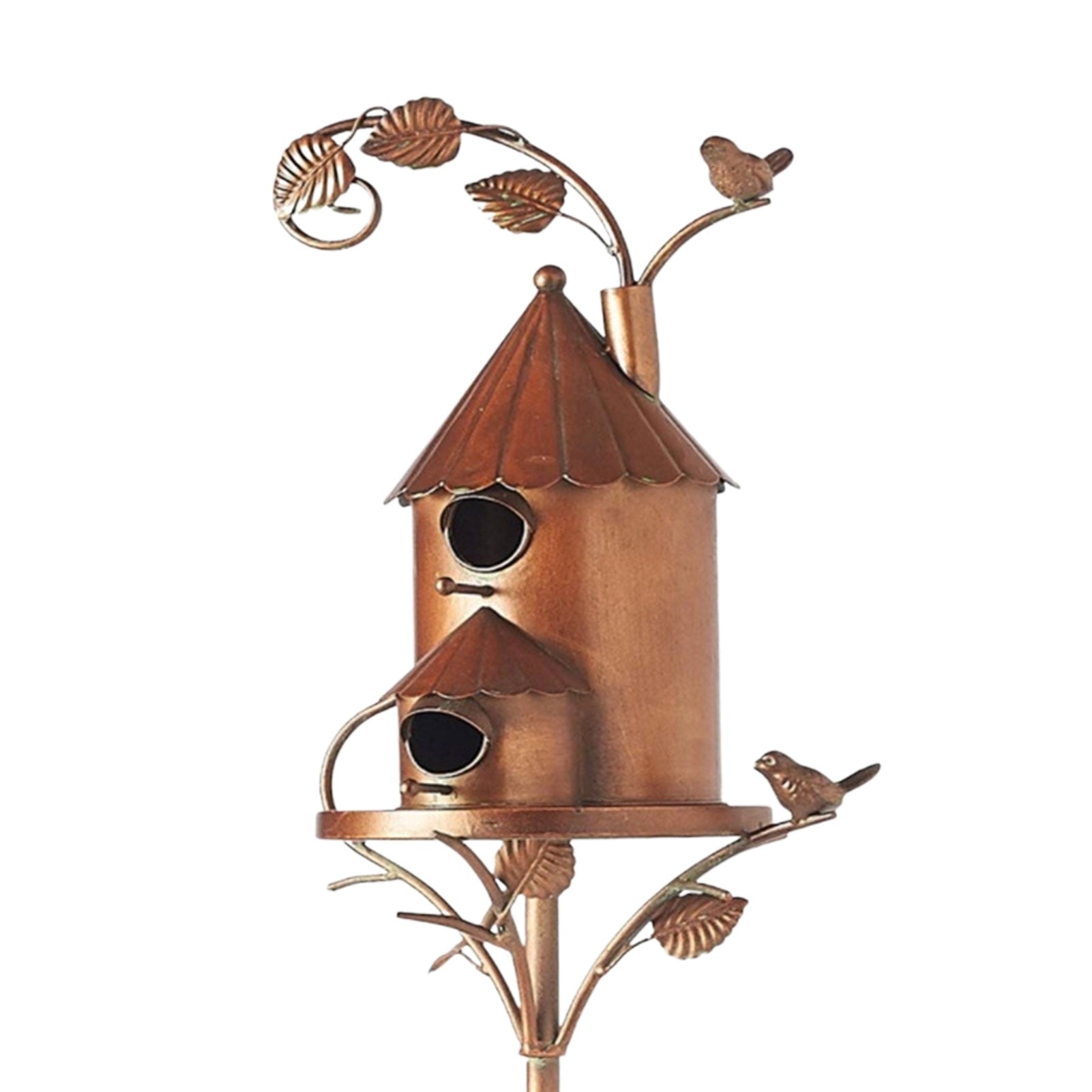 Product Image for Metallkunst Vogelhaus Gartenstecker - Talart, Zylindrisches Gehäuse