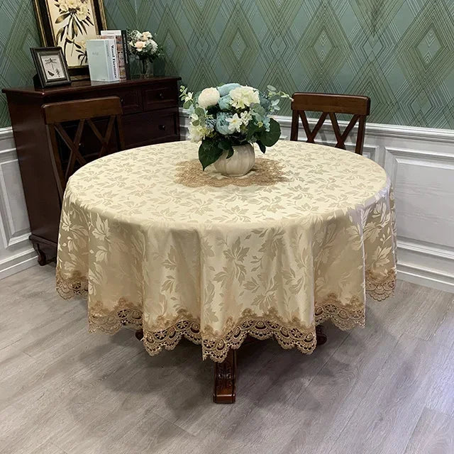 Product Image for Victorian Lace Dreams Tischdecke, HM81 / Durchmesser 150cm Rund