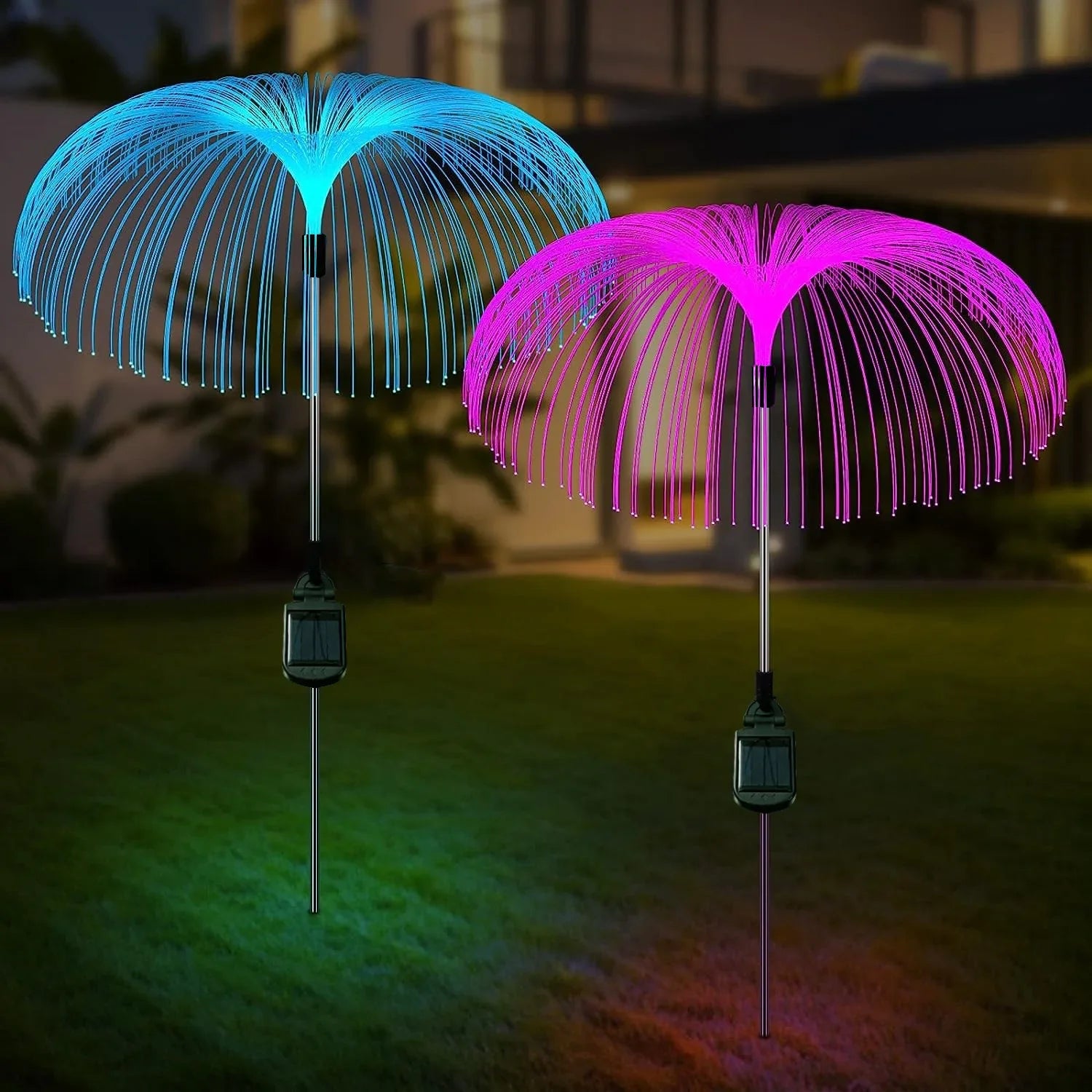 Product Image for Wasserdicht 7 Farben Solar Gartenlichter | Außen Garten Weihnachtsbeleuchtung - Darby, A Stil / 2st