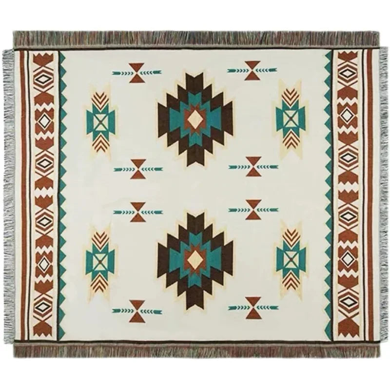 Product Image for Outdoor Bohemian Picknickdecke - Feuchtigkeitsdichte Camping- und Picknickdecke im ethnischen Stil, 90x150 / B