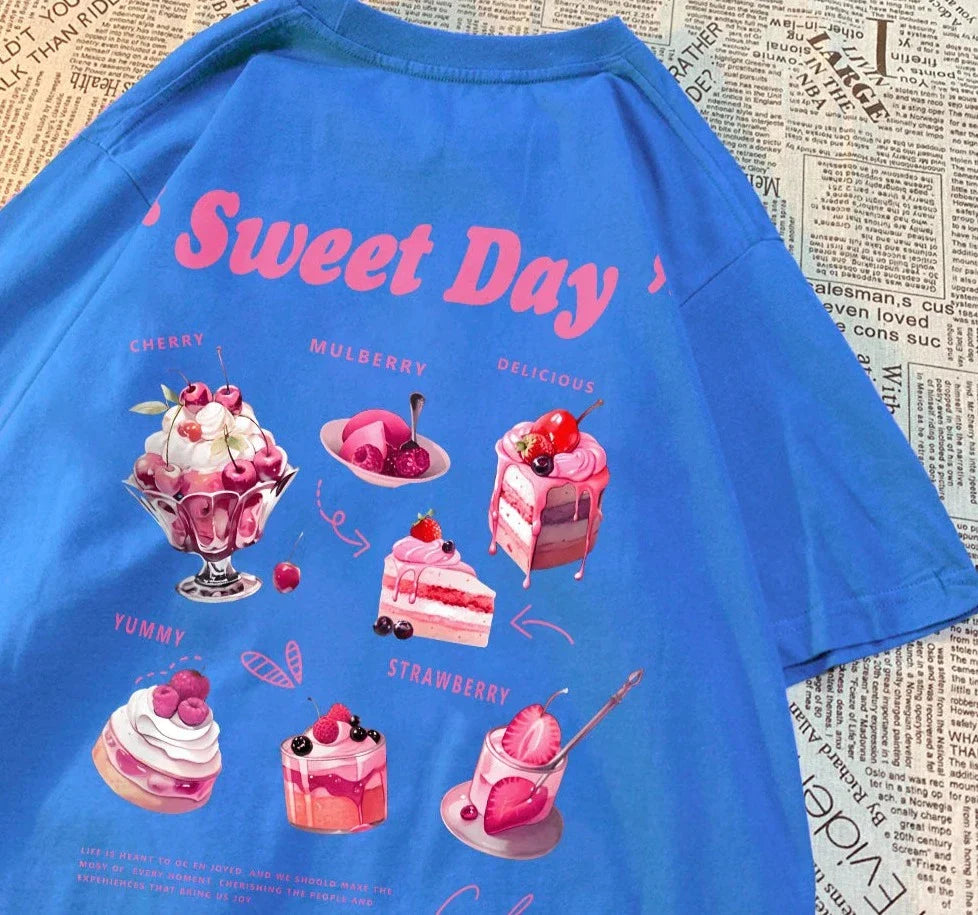 Product Image for Sweet Day T-Shirt, Blau / XXL