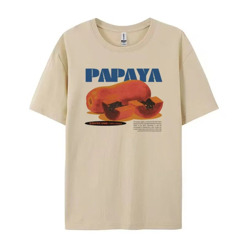 Product Image for Retro Papaya T-Shirt, Khaki / L