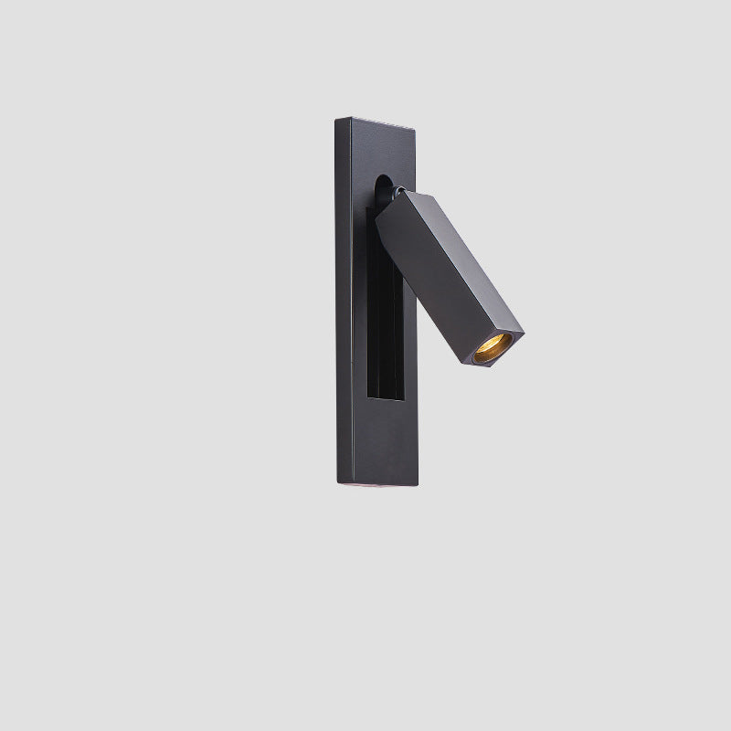 Product Image for Frendorf | LineaGlow Minimalistische LED Wandleuchte | Rechteckiges Aluminium-Design | Mit Schalter & USB-Option, Normal / Schwarz / 220V-240V