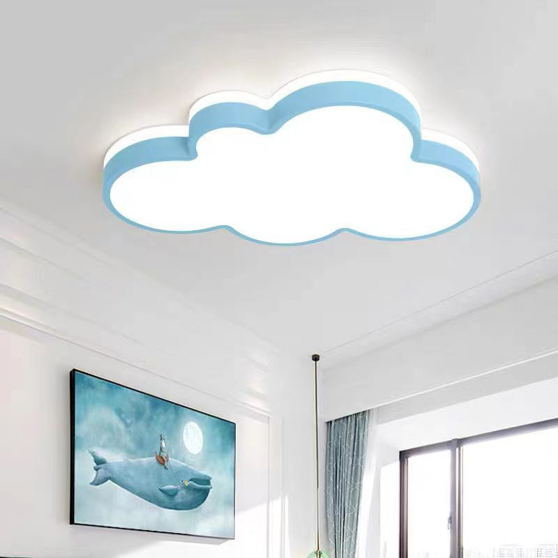 Product Image for Zeitgenössische kreative Kinder Wolken Eisen Acryl PMMA LED Deckenleuchte für das Schlafzimmer, 18,9"/48CM - Blau / Weißes Licht (5000K) / 110V-120V 