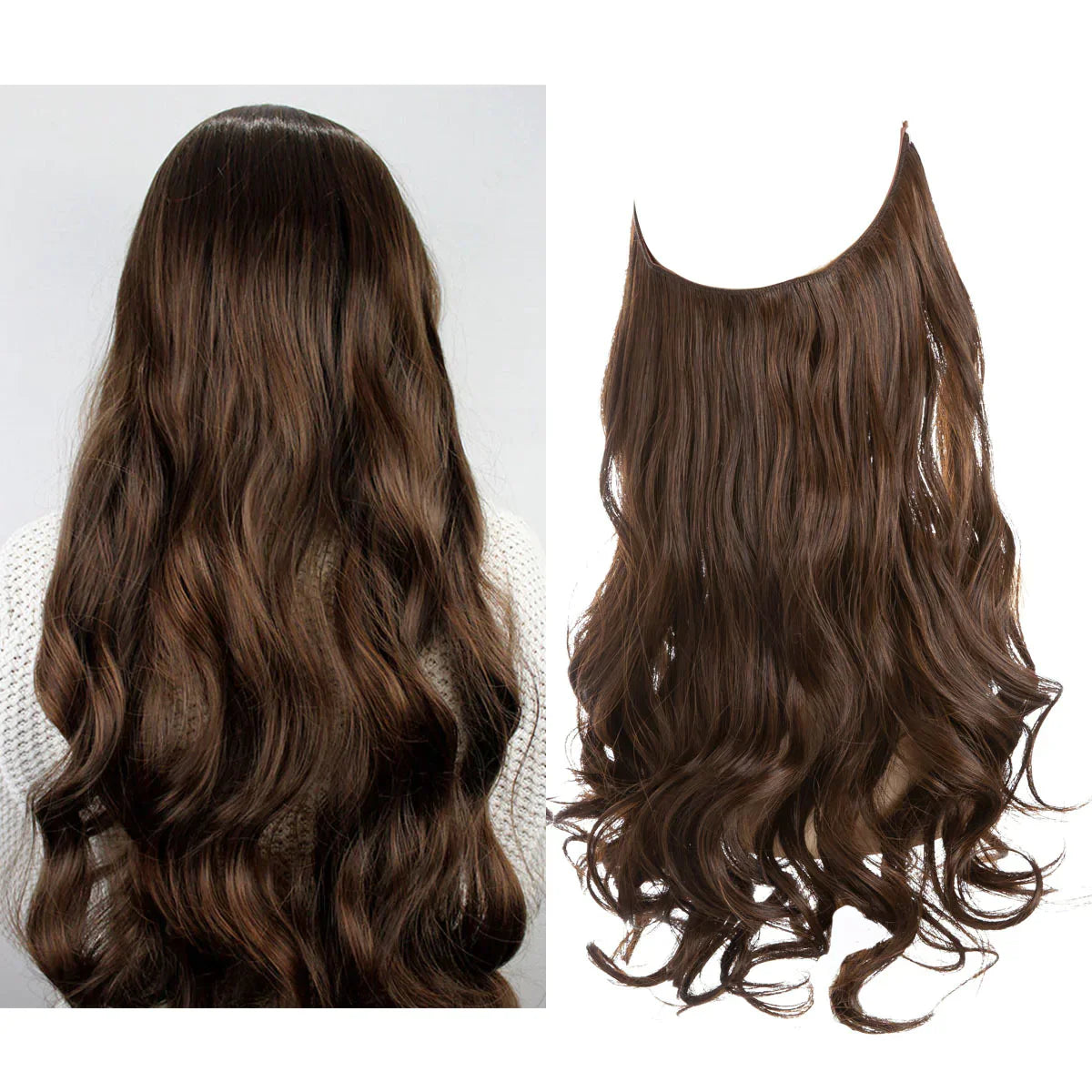 Product Image for Frendorf | SecretHair - Echthaare extensions, Mittelbraun / 45cm