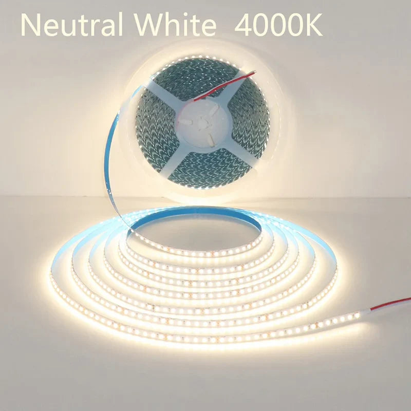 Product Image for 20M Flexibler LED-Streifen Licht 2835 DC24V - 120 LEDs/m für Heimbeleuchtung, 4000K / DC 12V / Wasserdicht IP65 | 5m