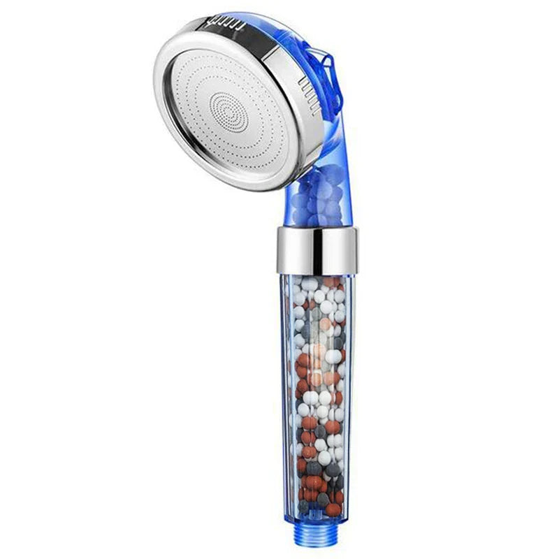 Product Image for Hochdruck Wasserersparende Duschkopf mit Filter - AquaGlow, Blau