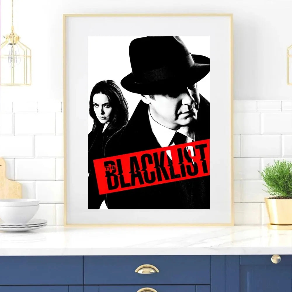 Product Image for TV The Blacklist Poster Home Room Decor Livingroom Bedroom Aesthetic Art Wall Painting Stickers, z5 / 25X35cm