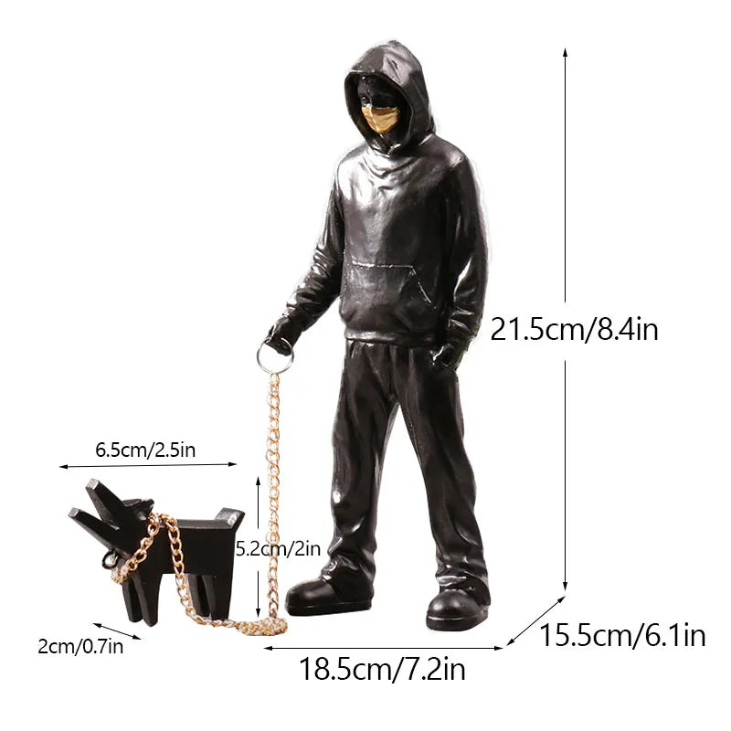 Product Image for Von Banksy inspirierte Skulpturensammlung, Wähle deine Waffe 1