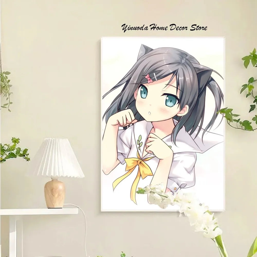 Product Image for Anime Der Hentai Prinz und die steinerne Katze Poster Wandkunst Wohnkultur Zimmer Dekor Digitale Malerei Wohnzimmer Restaurant Küche, HEI-8 / 30x45cm 