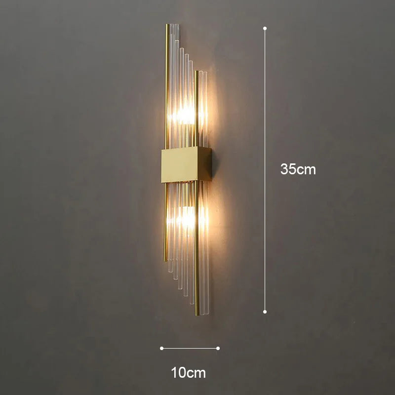 Product Image for Elegante LED-Wandleuchte in Gold, B 35cm Gold / Cool White(5500-7000K)