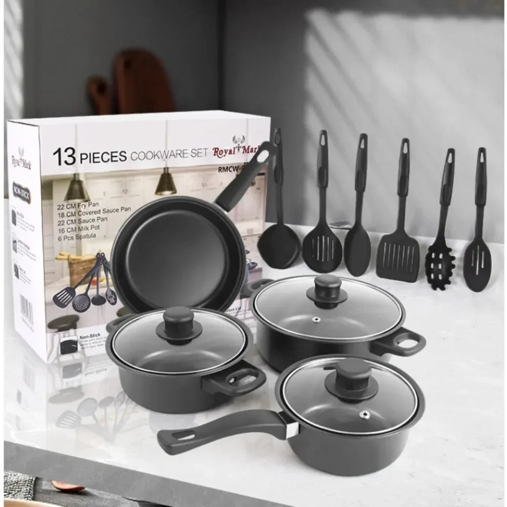 Product Image for CulinaryEssentials | 13 teiliges Kochgeschirr Set