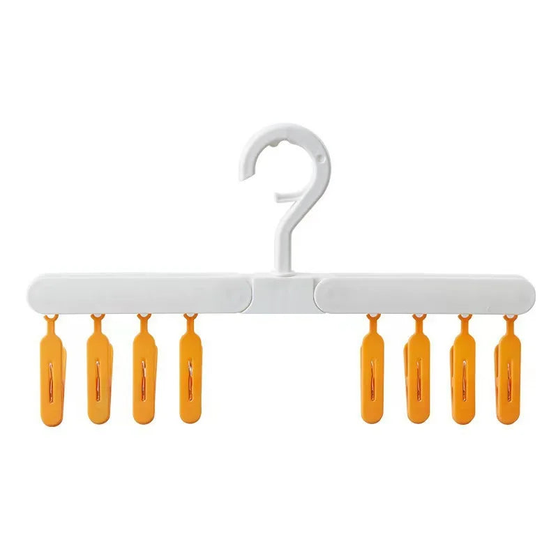 Product Image for Faltbarer Kleiderbügel mit Clip, Orange