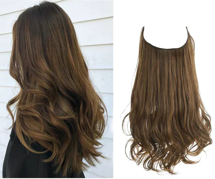 Product Image for Frendorf | SecretHair - Echthaare extensions, Cappuccino Braun / 45cm