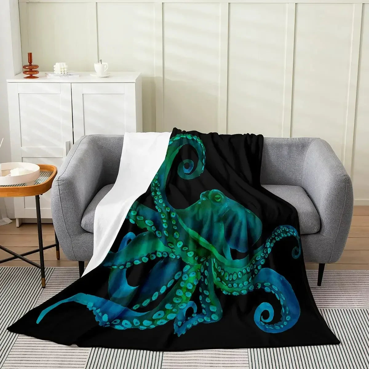 Product Image for Frendorf | Sea Life Ocean Wurf-Oktopus-Decke, 8 / 150x125CM50x60inch