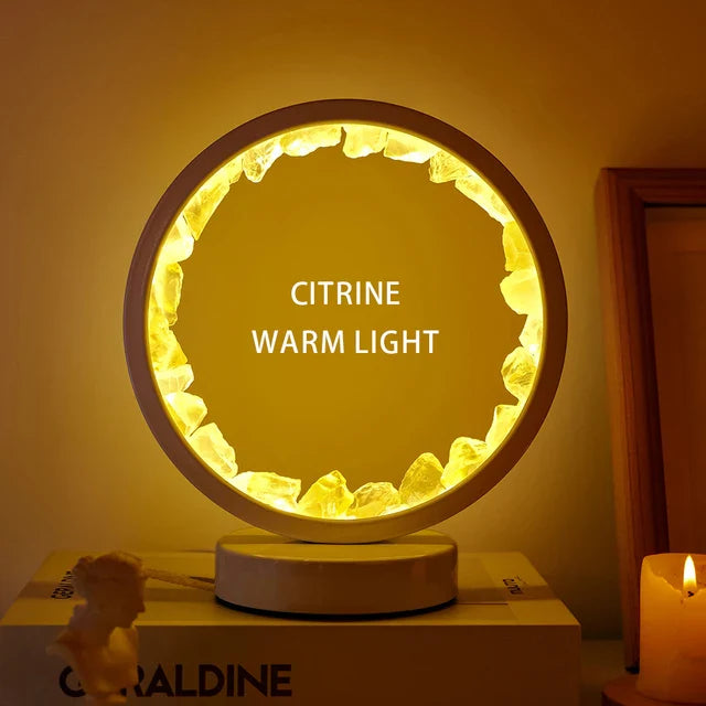 Product Image for Heilung Kristall Nachtlicht, Citrin warm