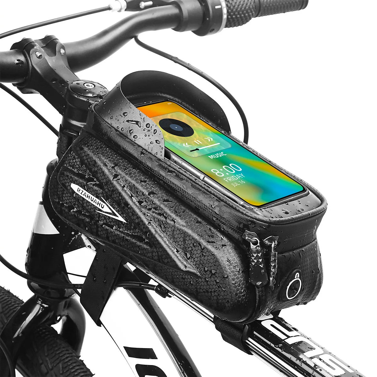 Product Image for Frendorf | Waterproof Bike Saddle Bag – Wasserdichter Fahrradsattelbeutel mit Touchscreen & Handyfach